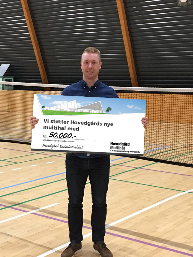 Sponsorbillede badminton