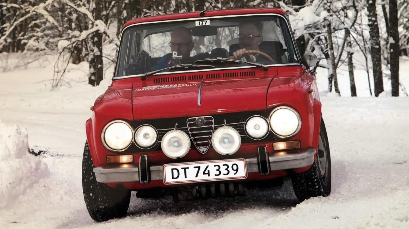 Start nr. 171 carl hellmers og poul hellmers i rally monte carlo historique 2014