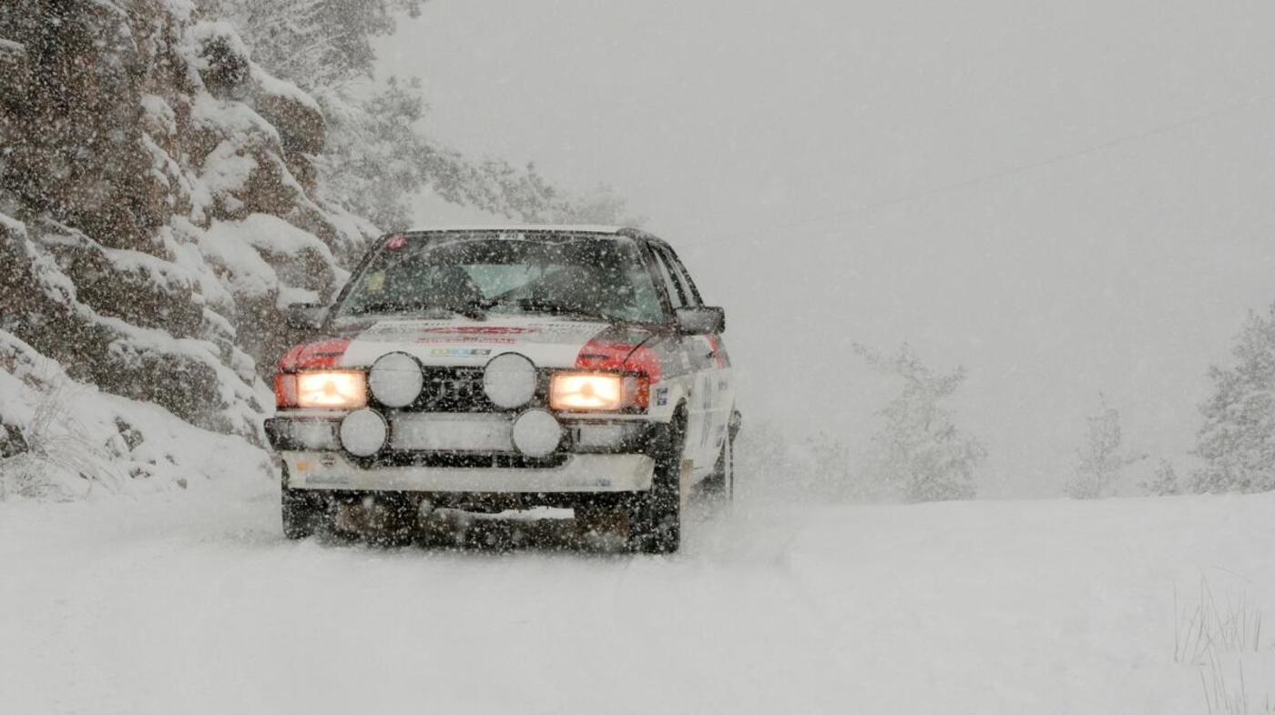 Start nr. 80 toni hansen og per brodersen blev drillet af vejret
