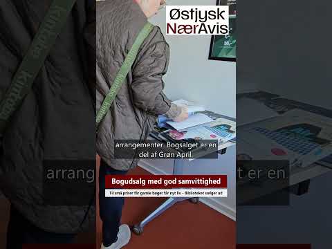 Preview image for the video "Grøn april: Bogudsalg med god samvittighed".