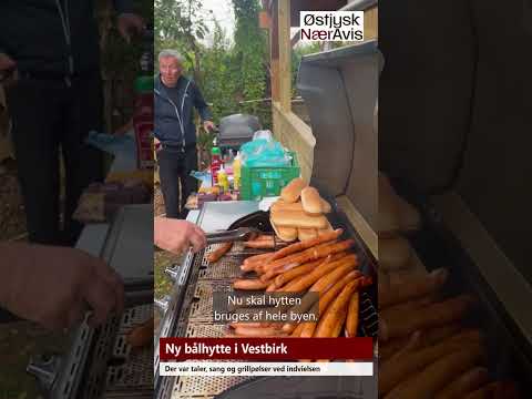 Preview image for the video "Ny bålhytte i Vestbirk ".