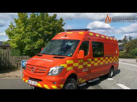 Preview image for the video "31/8 Brandalarm på Klovenhøj Centret i Brædstrup".