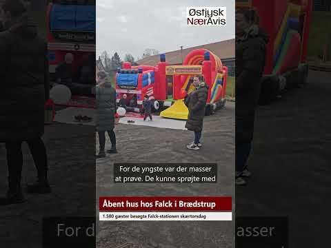 Preview image for the video "Børnene indtog brandstationen i Brædstrup".