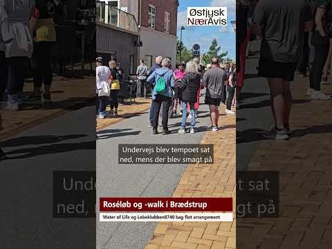 Preview image for the video "Motion og rosé mødtes i Brædstrup".