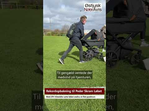 Preview image for the video "Rekordopbakning til Peder Skram Løbet i Østbirk".