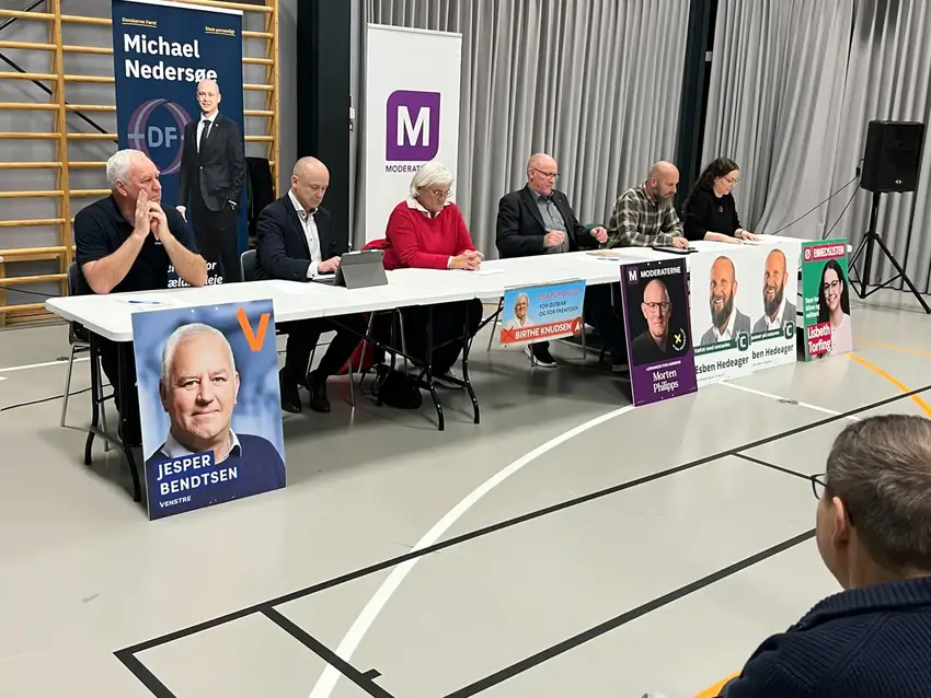 Politikerpanelet vælgermøde 2025 i Østbirk