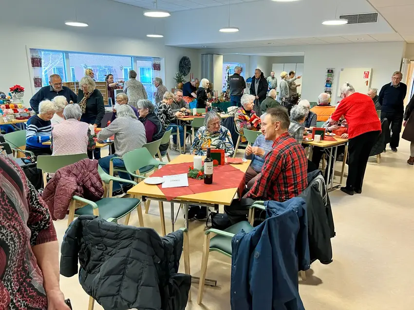 Masser af gæster til julemarked