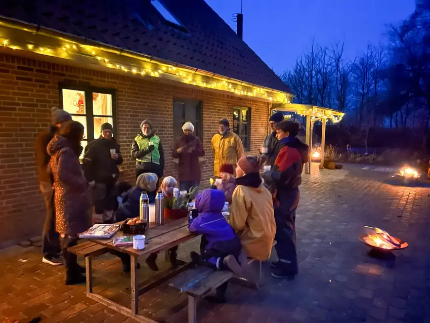 Udendørs låge hos Maria og Casper Tønning Træden