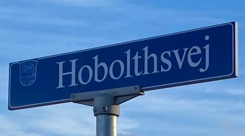 Hobolthsvej vejskilt