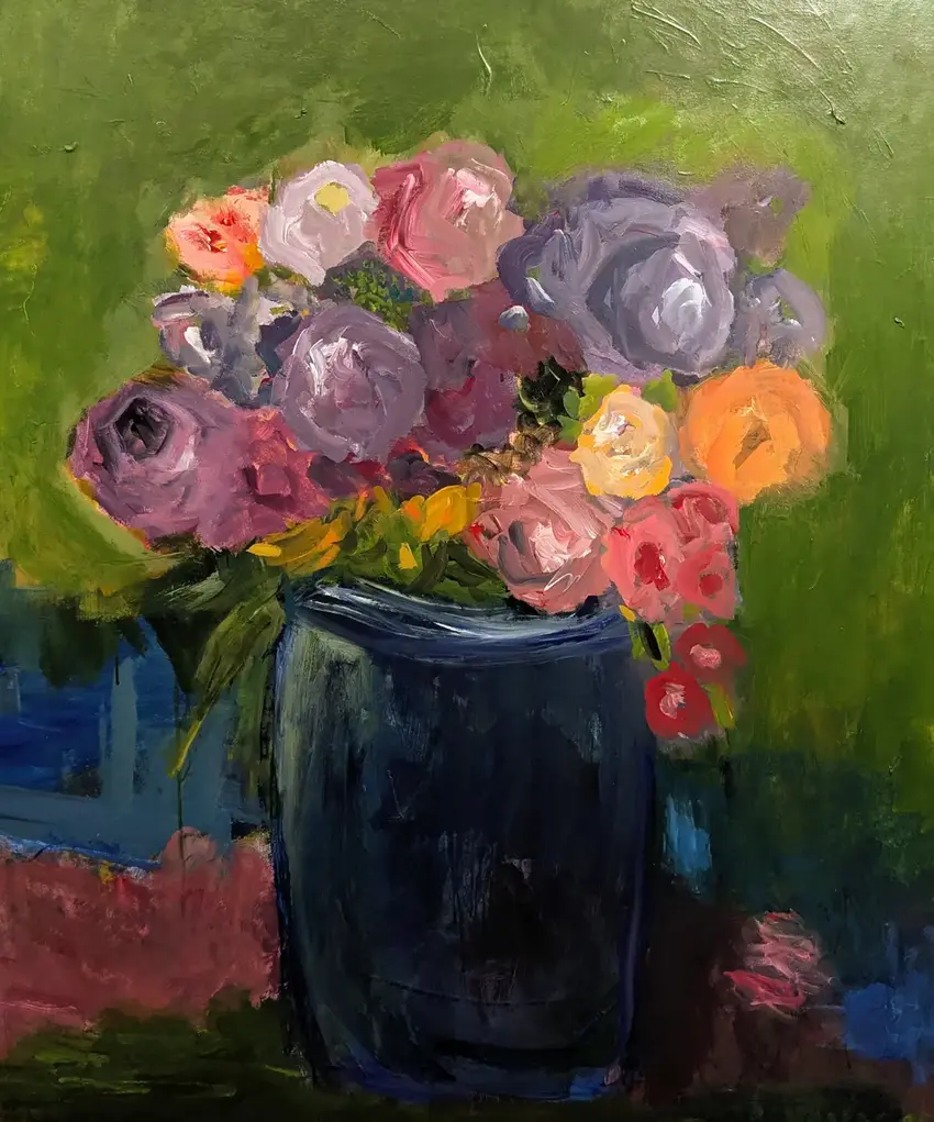 Helga Hallas Bjergs malerier 