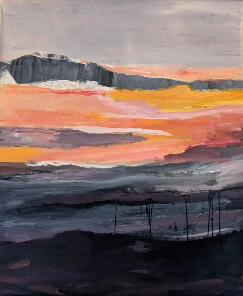 Helga Hallas Bjergs malerier 