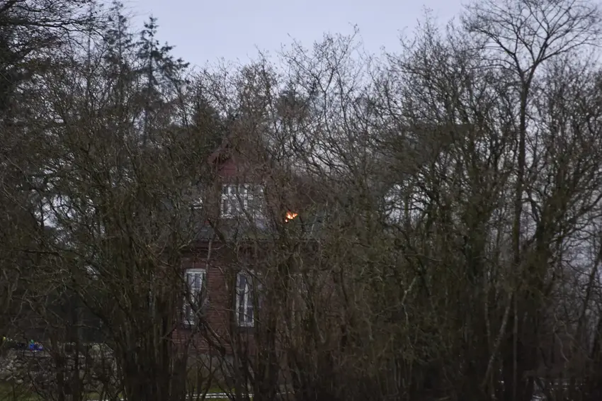 Brand i hus ved Brædstrup