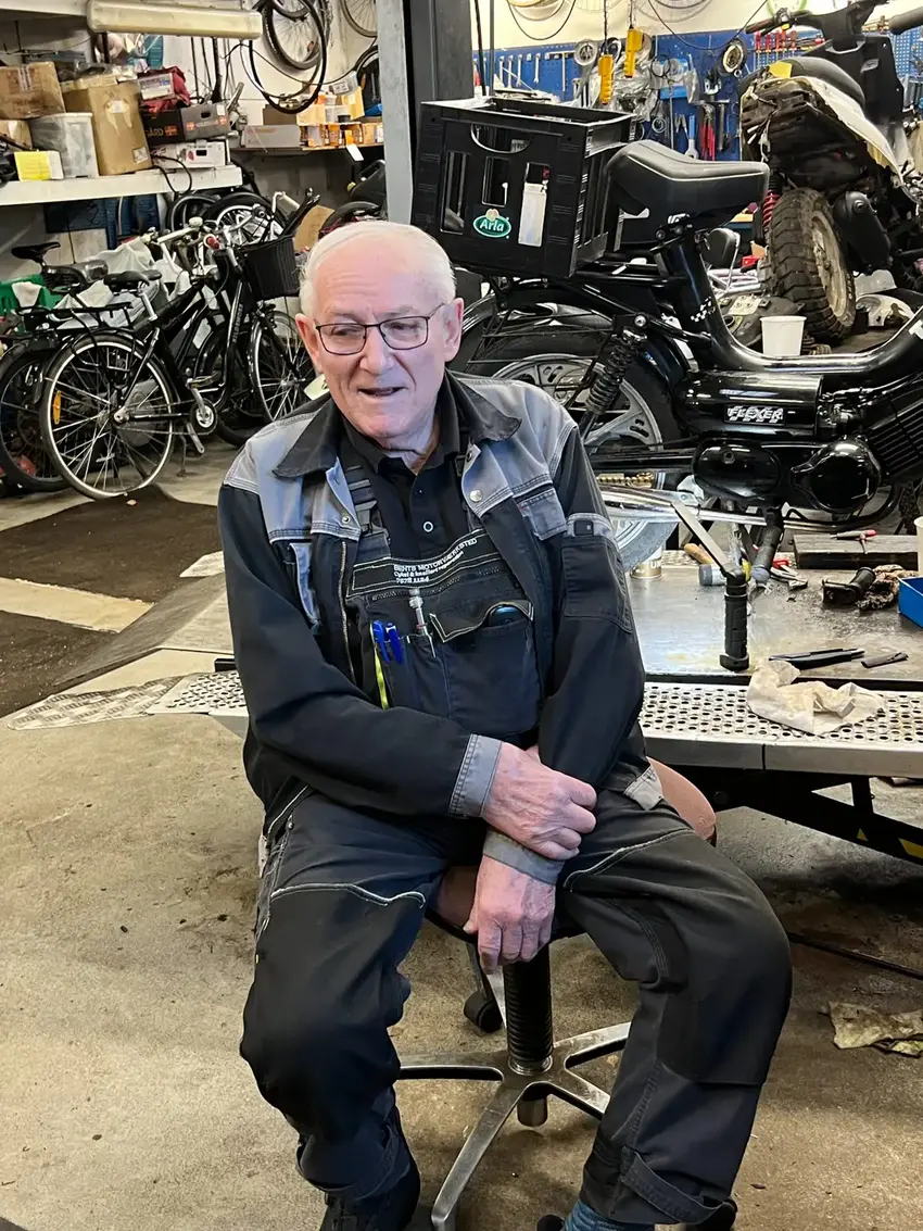 Cykel Bent Sørensen i Østbirk