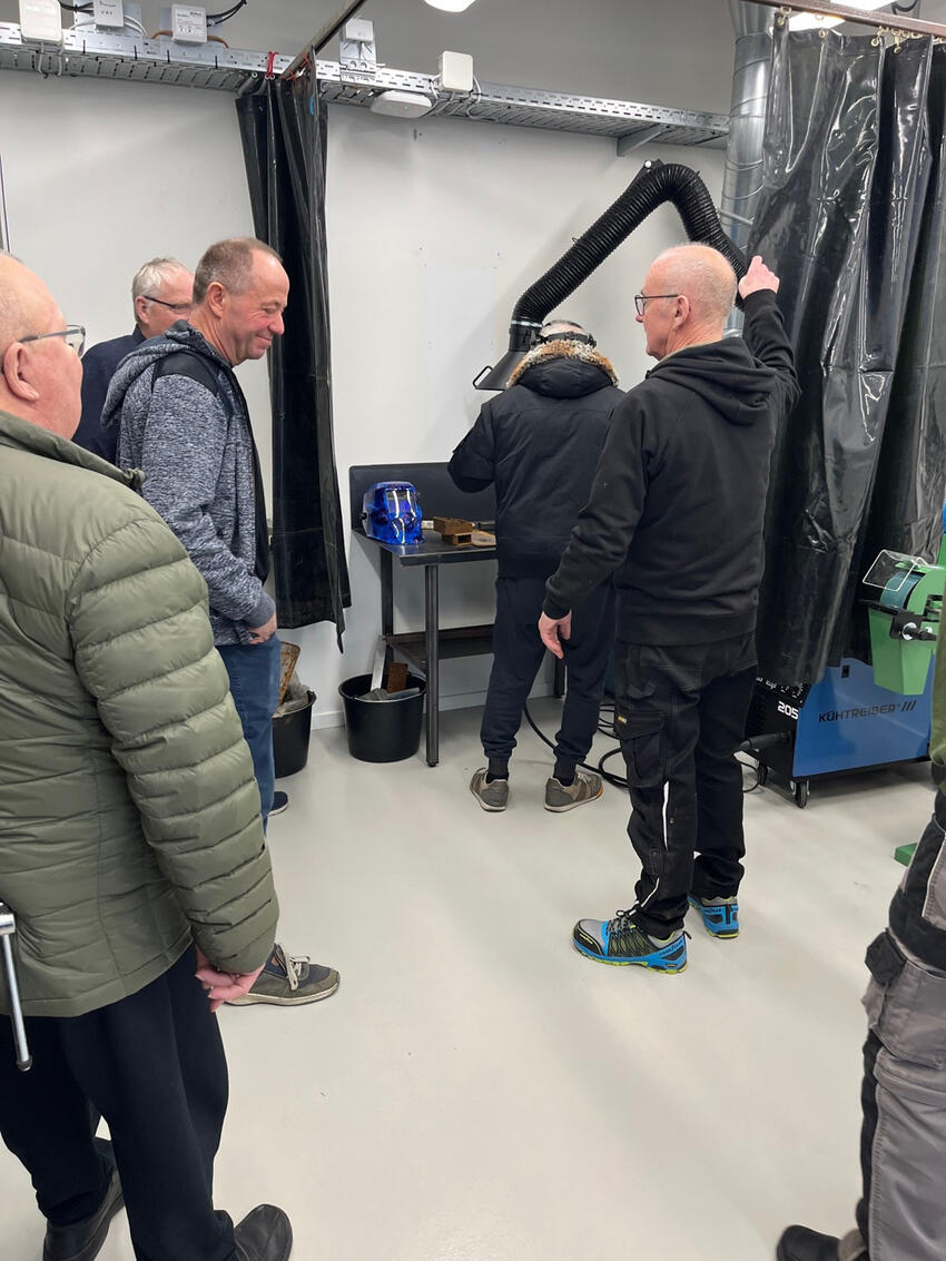 Metalværksted på Egebakken