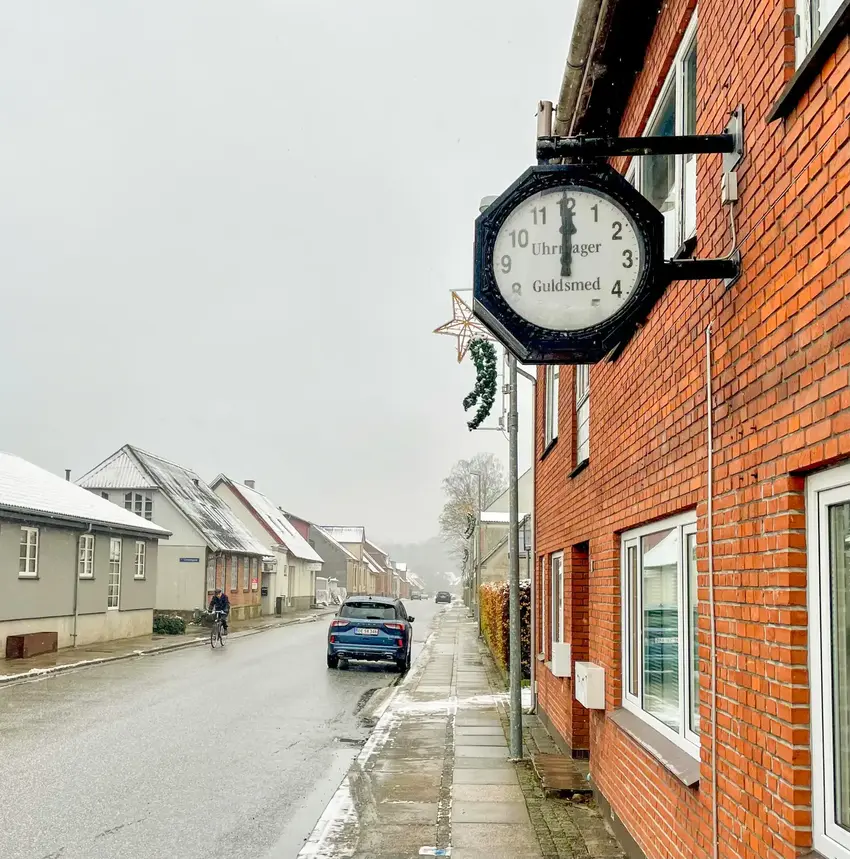 Uret på Vestergade i Hovedgård