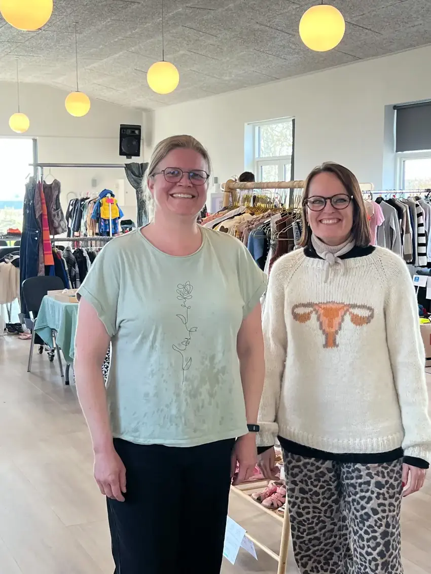 To kvinder i Voerladegård