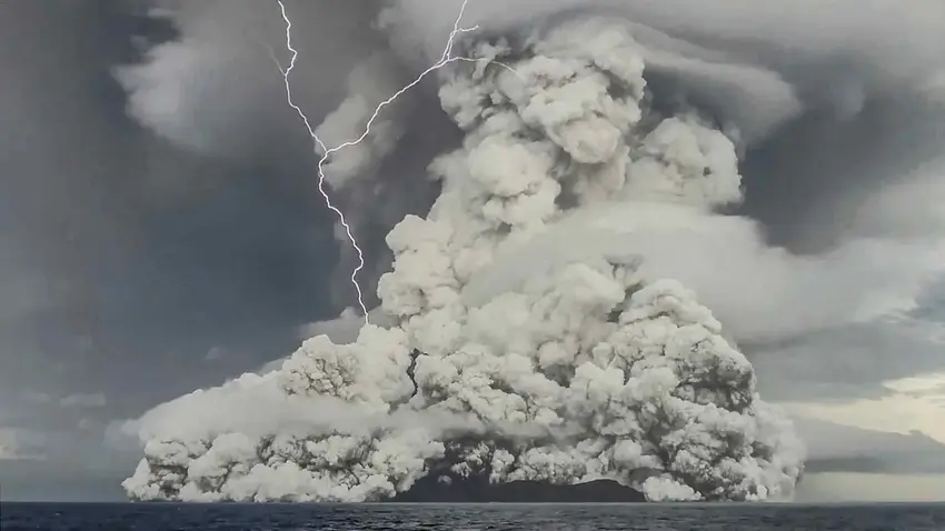 Vulkanen Hunga Tonga–Hunga Ha'apai