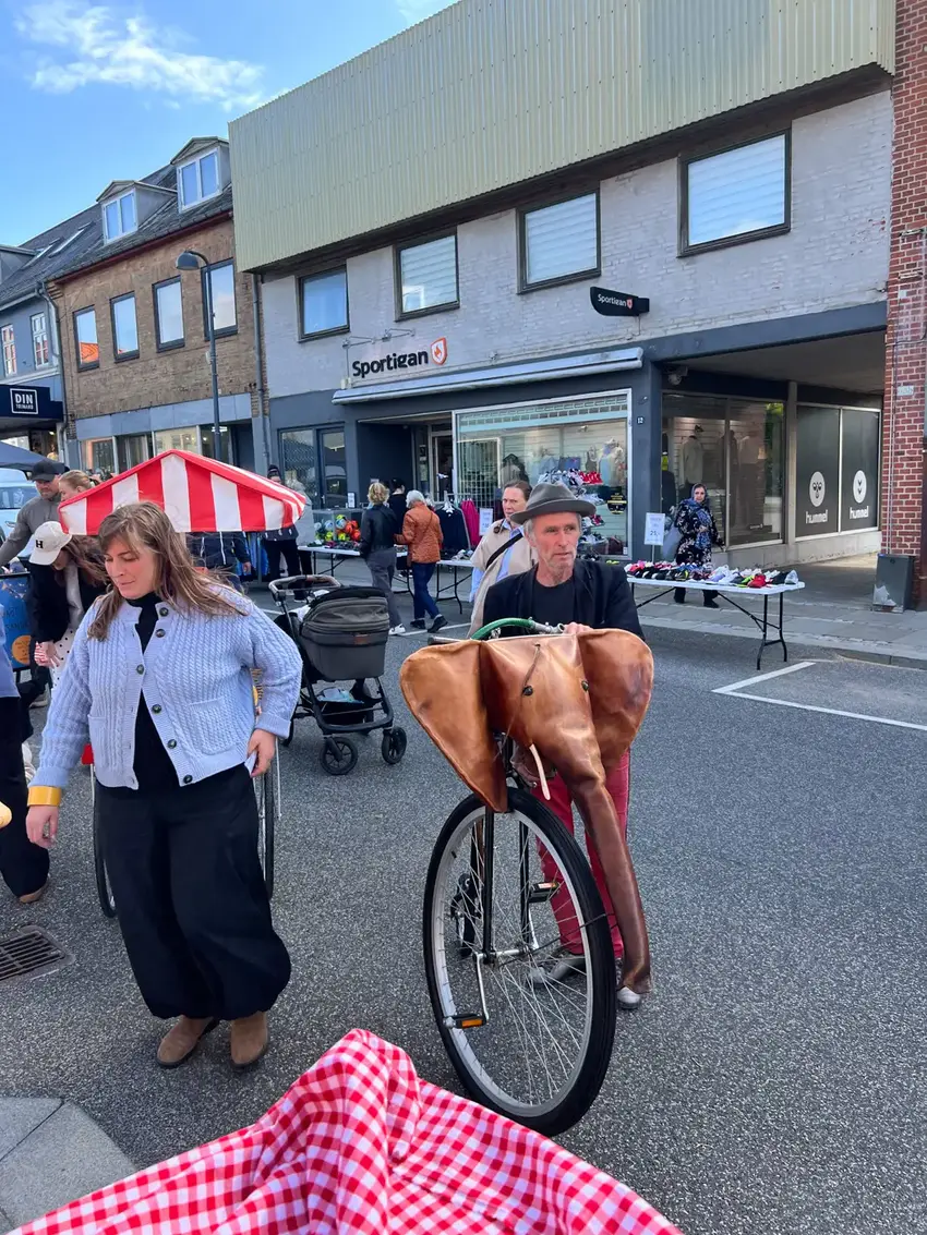 Markedsdag i Brædstrup