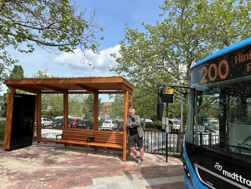 Busskur i Skanderborg