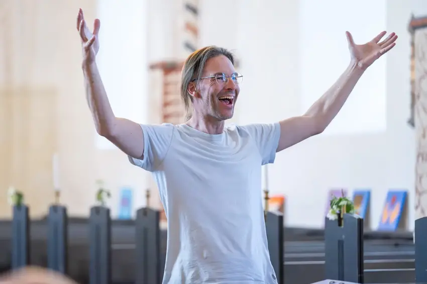 Henrik Elmer Matthiesen dirigent Højlandskoret