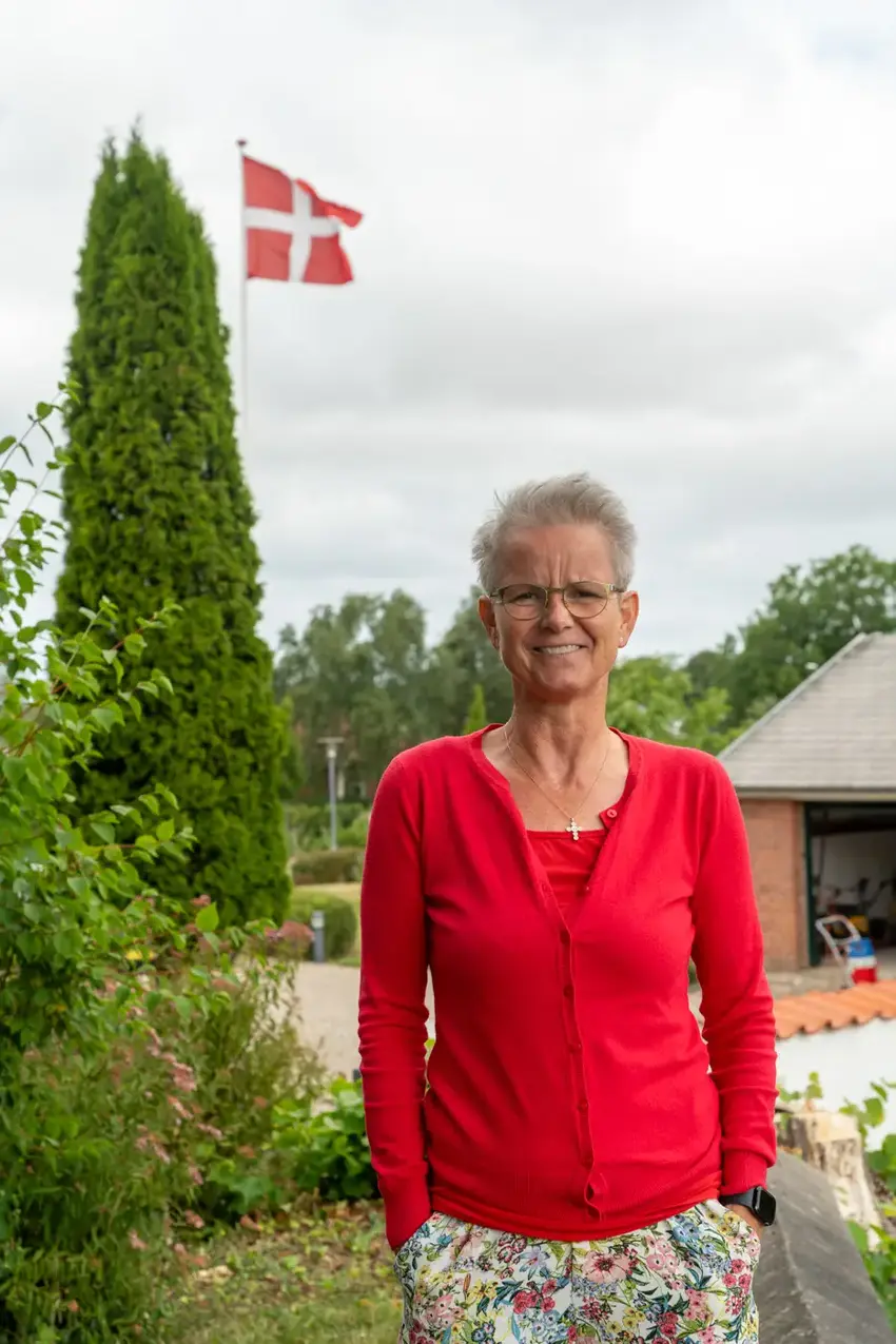 Lone Buhl Pedersen ved Østbirk Sognegård