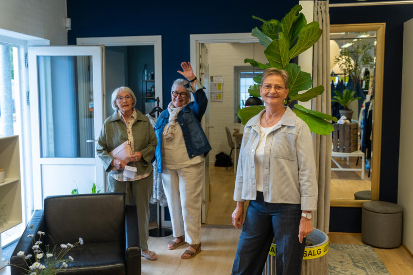 Modeshow hos Boutique Mary i Brædstrup