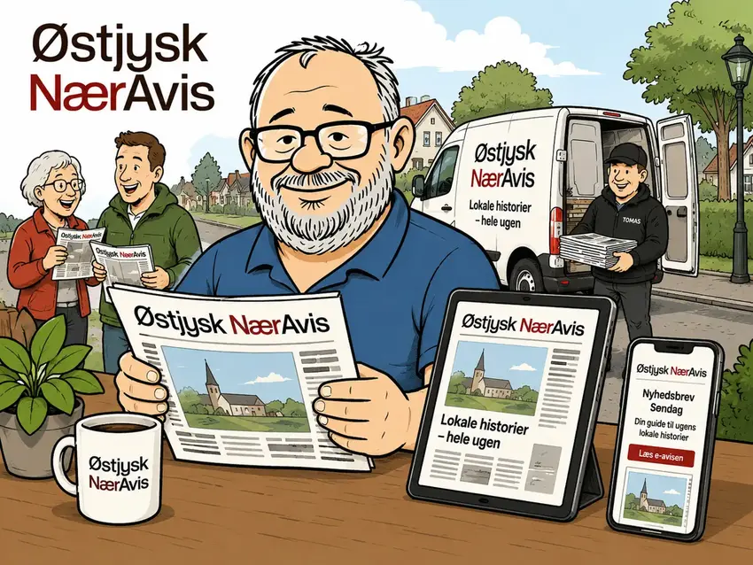 Dropsteder og nyhedsbrev (AI genereret illustration)