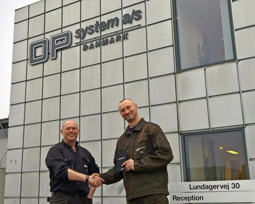 Ny mekaniker med topkarakter hos OP System