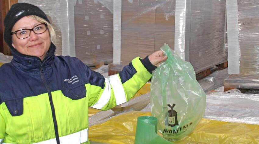 Nu får borgerne grønne poser