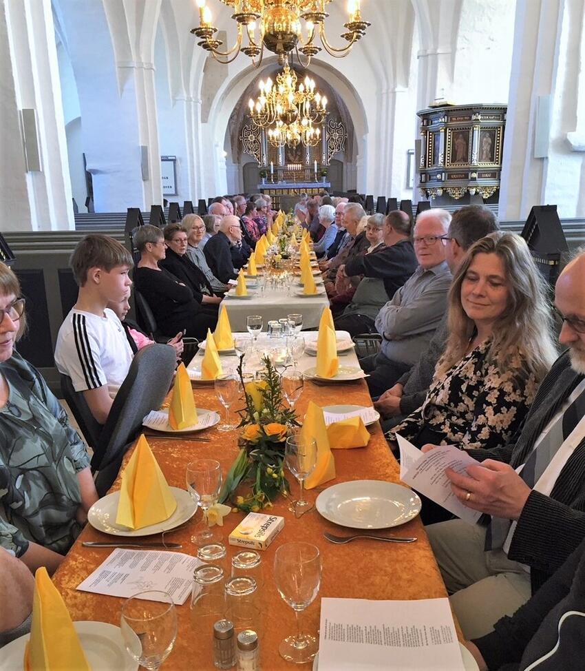 Måltidsgudstjeneste i Tamdrup Kirke