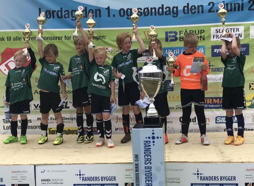 Tredjeplads til Østbirk IF i Randers