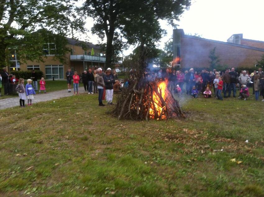 Klar til Skt. Hans i Gedved