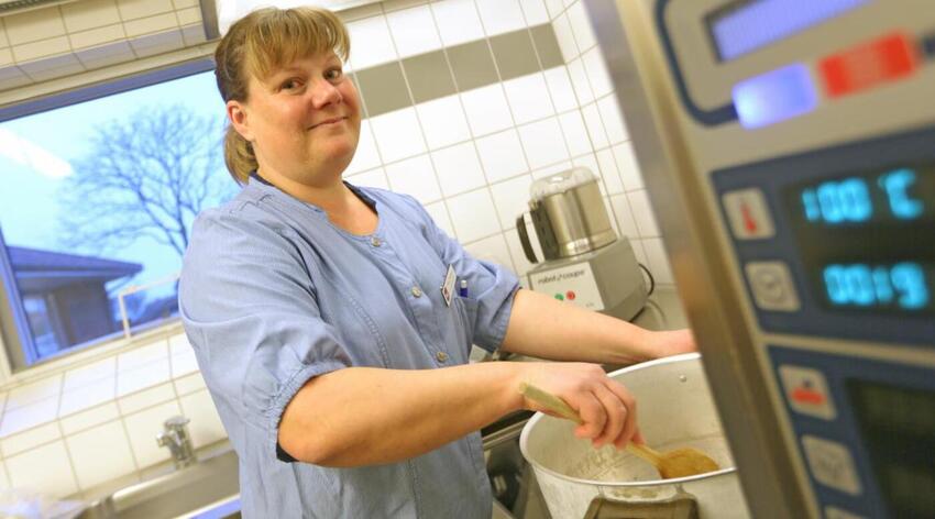 Suppe samler folk på plejecenter