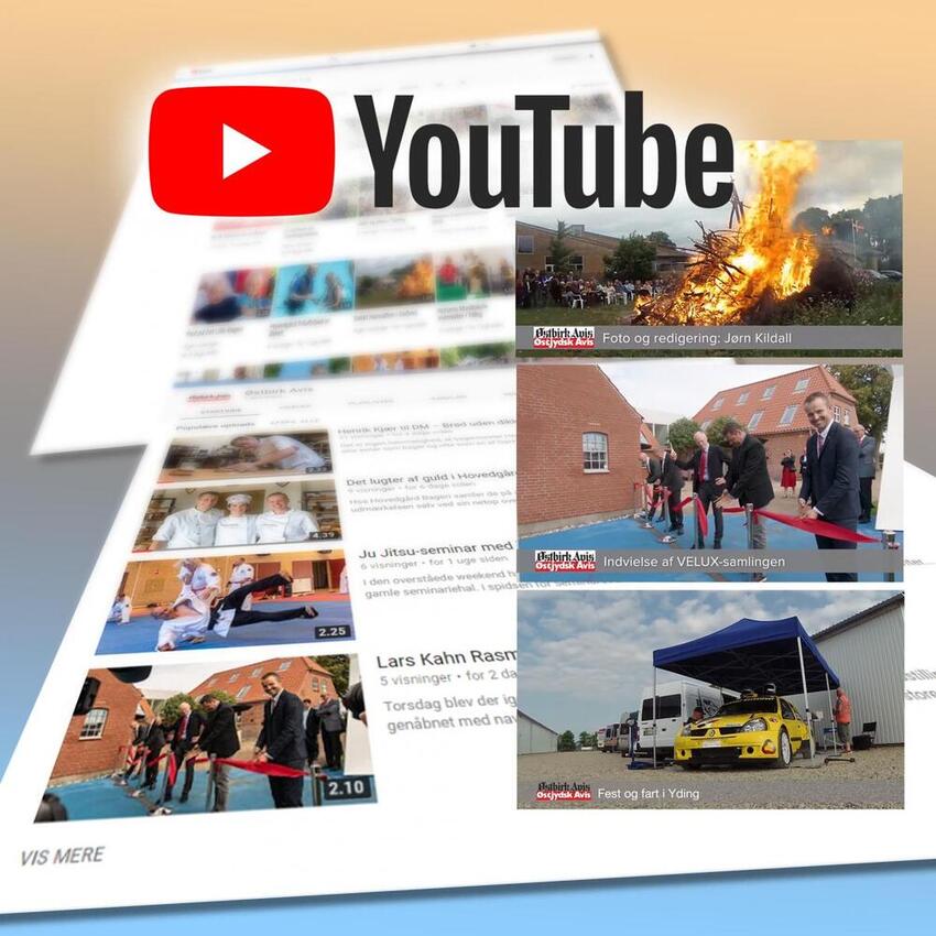 Se avisens videoer på YouTube