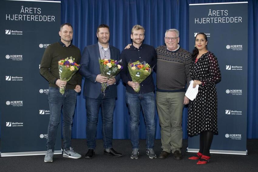 Livet og hjertereddere blev hyldet 