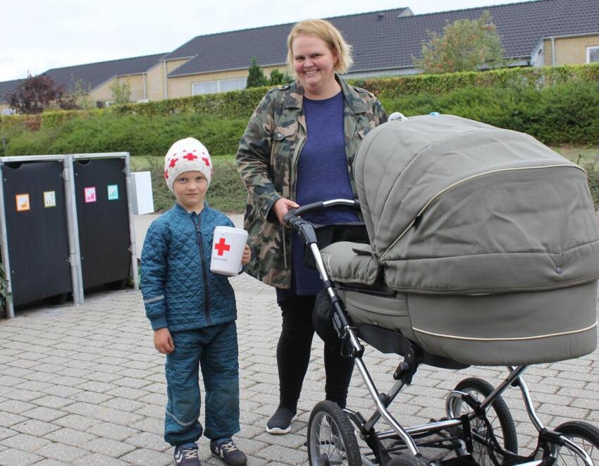 Røde Kors-huer klar til på søndag