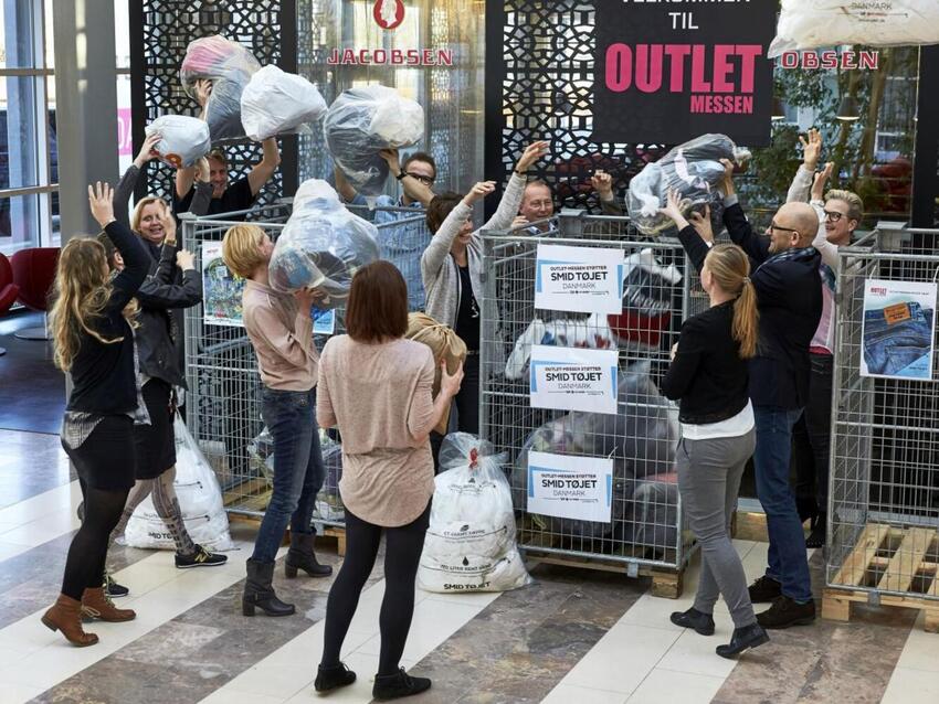 Brugt tøj bliver til nødhjælp på Outlet-Messen