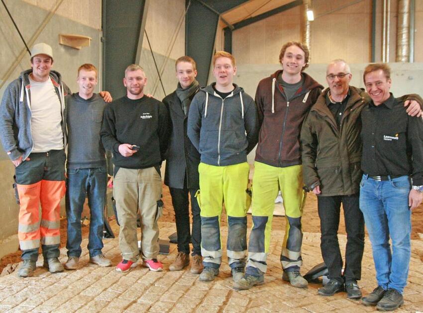 11 nye brolæggersvende