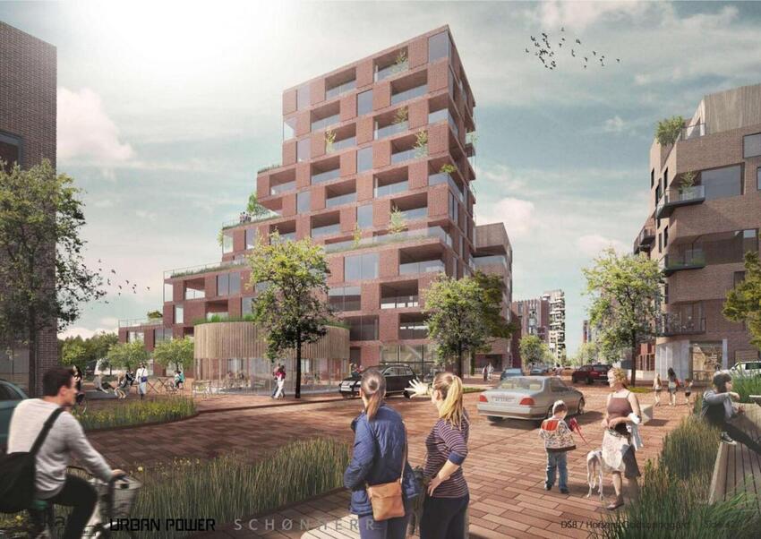 Et helt nyt bykvarter er på tegnebrættet for Godsbanearealerne i Horsens