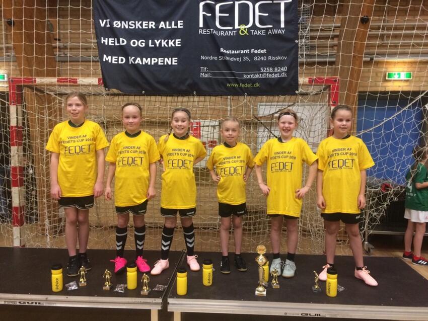 Østbirks U10 fodboldpiger forsvarede sidste års anden plads