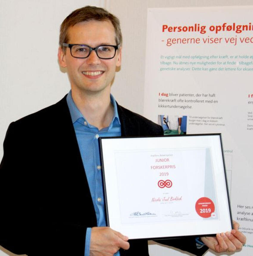 Kræftcellernes slægtsforsker får Kræftens Bekæmpelses Juniorforskerpris