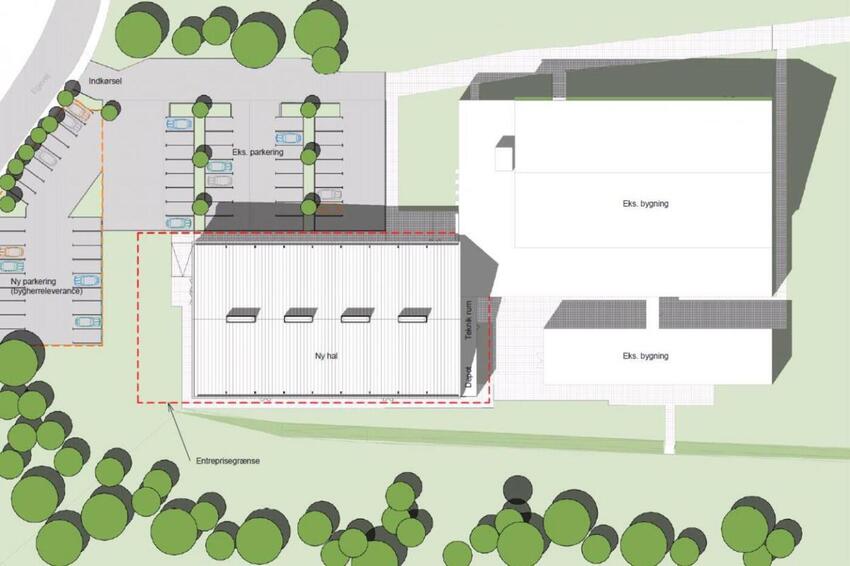 Egebjerg er klar til hal-byggeri
