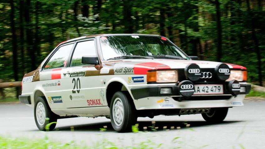 Audi80-Rally varmer op til store udenlandske udfordringer