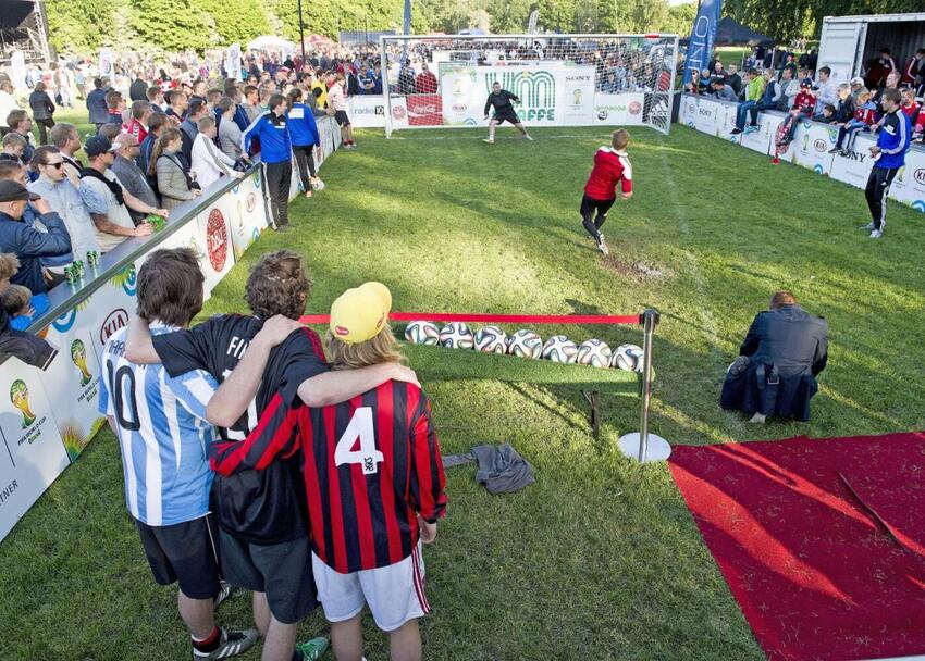 Fodboldfest i Horsens