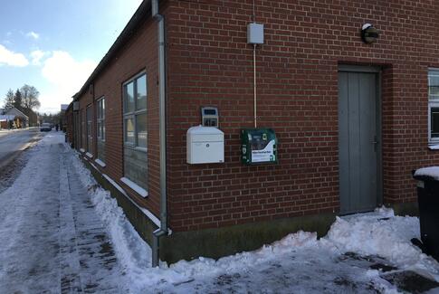 Hjertestarter i Hovedgård