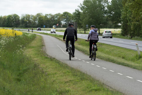 Første spadestik til ny cykelsti mellem Horsens og Sejet