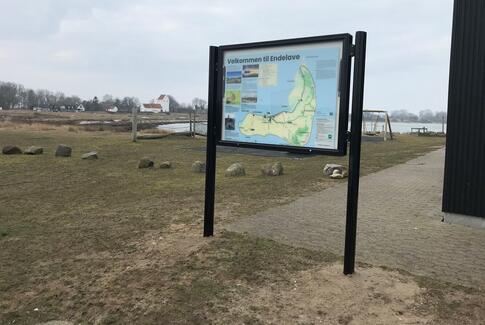 Endelave klar til at tage imod ø-gæster