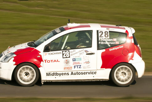 En god start for Nielsen og Brodersen ved DM-rally