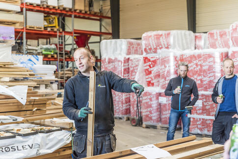 Ejer Bjerge Crew kom godt i gang