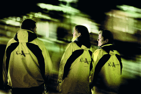 Natteravnene på vej til Gedved